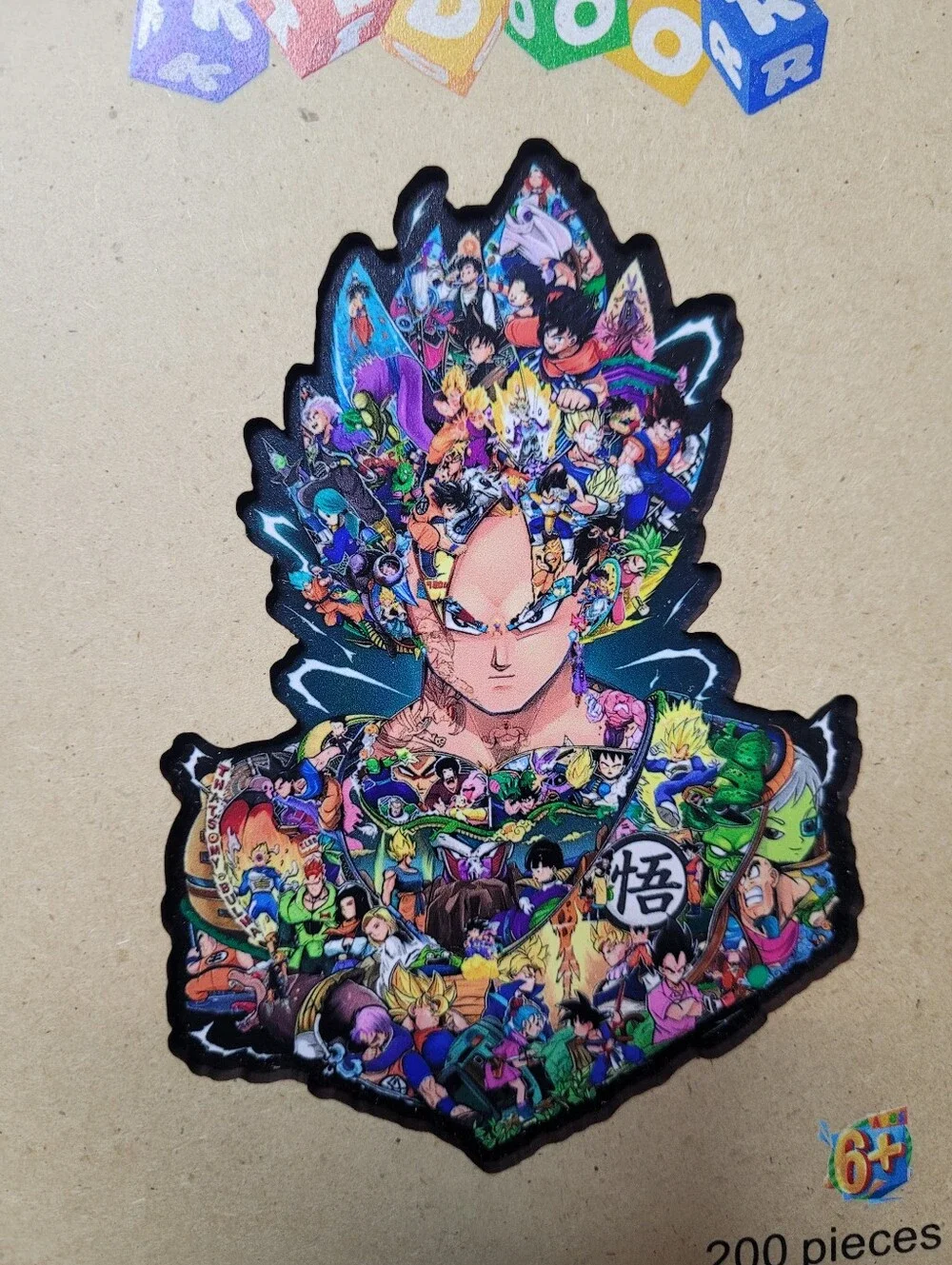 Dragon Ball Z Wooden Puzzle